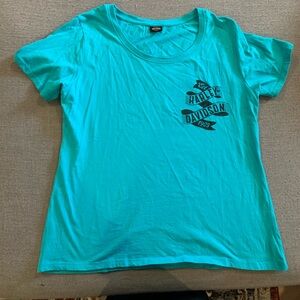 Harley-Davidson Turquoise Tee